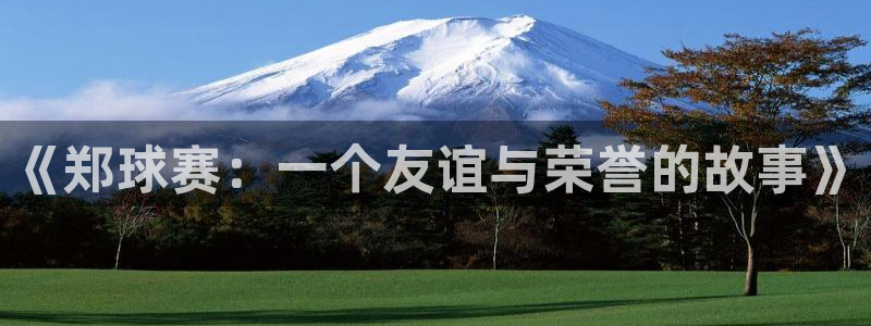 意昂2登录注册：《郑球赛：一个友谊与