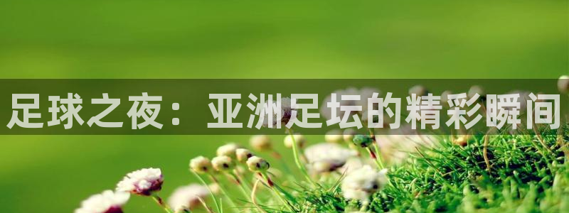 意昂2登录注册：足球之夜：亚洲足坛的